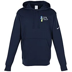 Nike Club Fleece Sleeve Swoosh Pullover Hoodie - Men's - Embroidered