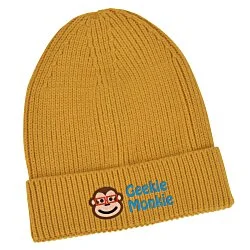Atlantis Fine Rib Knit Cuff Beanie