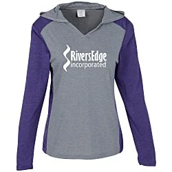 Gameday Vintage Hooded LS Tri-Blend T-Shirt - Ladies'