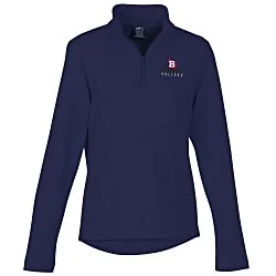 Waffle 1/4-Zip Pullover - Ladies'