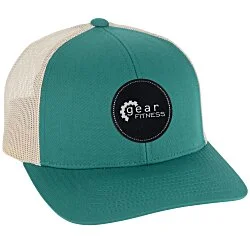 Trucker Snapback Cap - Laser Engraved Patch