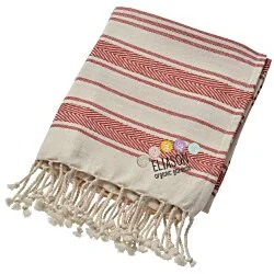 Sands Woven Striped Beach Towel