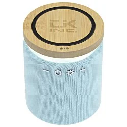 Ultra Sound Speaker with Bamboo Wireless Charger