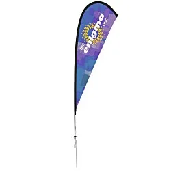 Outdoor Elite Nylon Sail Sign - 8' - One Sided