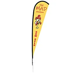 Outdoor Elite Nylon Sail Sign - 11' - One Sided