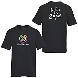 Life is Good Crusher Tee - Men's - Full Color - Colors - LIG