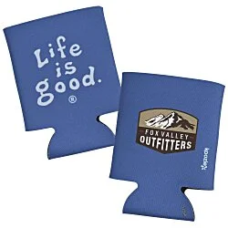 Life is Good Can Koozie® - Full Color - LIG