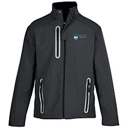 Cardiff Midweight Performance Melange Soft Shell Jacket - Men's