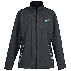 Cardiff Midweight Performance Melange Soft Shell Jacket - Ladies'