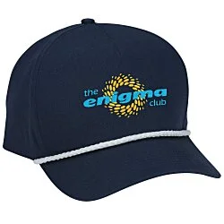 Caddie Cotton Twill Rope Cap