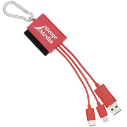 Clip and Clean-It 3-In-1 Charging Cables  Main Image