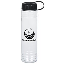 Clear Impact Adventure Bottle with Tethered Lid - 32 oz.