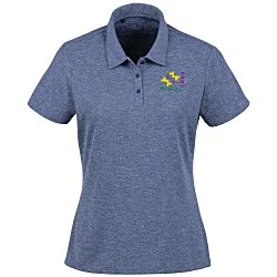 adidas Heathered Polo - Ladies'