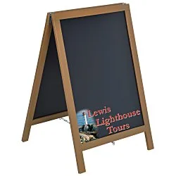 A-Frame Chalkboard - Beech Wood - 32-1/2"