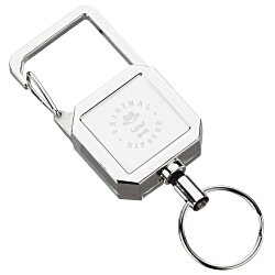 Badge Reel Keychain with Carabiner