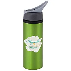 Sip & Flip Aluminum Bottle - 24 oz. - Full Color