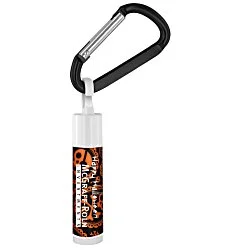 Holiday Lip Balm with Carabiner - Skulls - 24 hr