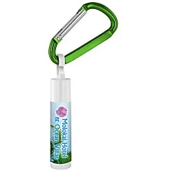 Lip Balm with Carabiner - Beach - 24 hr