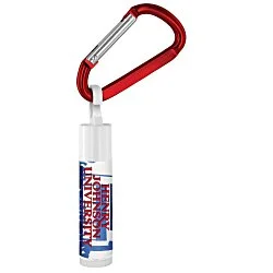 Lip Balm with Carabiner - School Spirit - 24 hr
