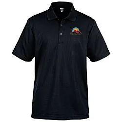 Elm Vertical Dash Jacquard Stripe Polo - Men's