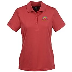 Elm Vertical Dash Jacquard Stripe Polo - Ladies'