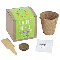 Growable Planter Gift Kit - Inspirational Live In Full Bloom