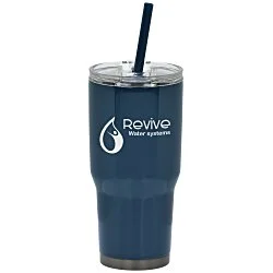 Reduce Vacuum Tumbler with Straw - 34 oz.