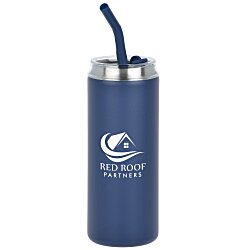 Can Vacuum Tumbler with Straw - 20 oz.