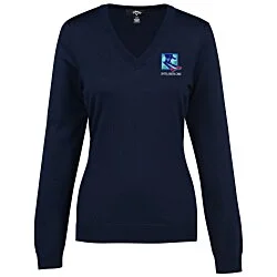 Callaway V-Neck Merino Sweater - Ladies'