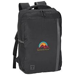 Tranzip 17" Laptop Backpack - Embroidered