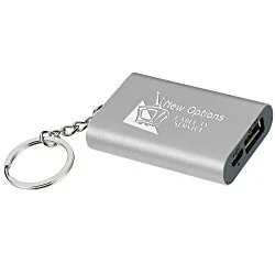 Flash Power Bank Keychain - 1000 mAh - 24 hr