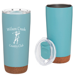 Austin Vacuum Tumbler with Cork Bottom - 20 oz.