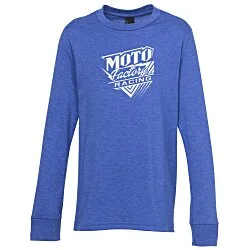 Optimal Tri-Blend Long-Sleeve T-Shirt - Youth