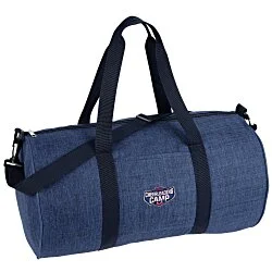 Graphite Barrel Duffel - Embroidered