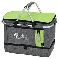 Koozie® Collapsible Jumbo Picnic Basket