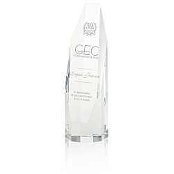 Barrhaven Crystal Award - 8"