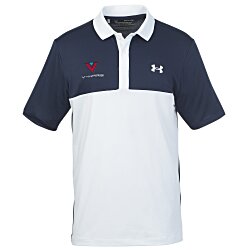 Under Armour Performance 3.0 Color Block Polo - Embroidered