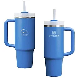 Stanley Quencher H2.0 FlowState Vacuum Mug with Straw - 30 oz. - Laser Engraved