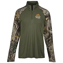 Realtree Colorblock Performance 1/4-Zip