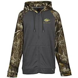 Realtree Performance Colorblock Full-Zip Hoodie