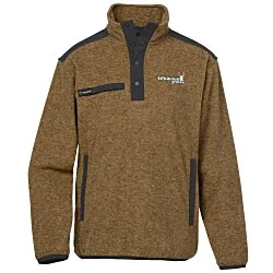 DRI DUCK Ranger Melange Fleece Pullover - Men's