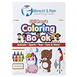 Easy and Fun Children's Coloring Book