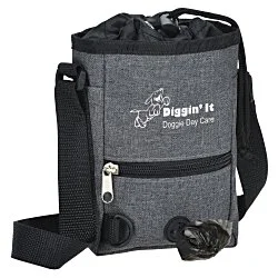 Pet Treat Carrier with Bag Dispenser