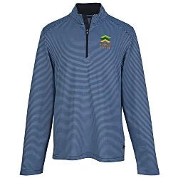 Cutter & Buck Virtue Pique Micro Stripe 1/4-Zip Pullover