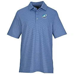 Greg Norman Freedom Micro Pique Stripe Polo