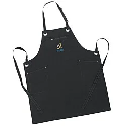 Artisan Barley Contrast Stitch Bib Apron