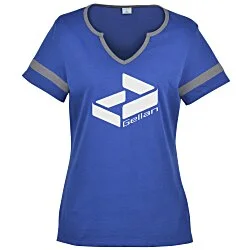 Intermission Notch Neck T-Shirt - Ladies'