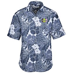 Tommy Bahama Coconut Point Playa Floral Short Sleeve Shirt