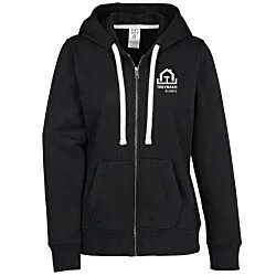 District Recycled Full-Zip Hoodie - Ladies' - Screen