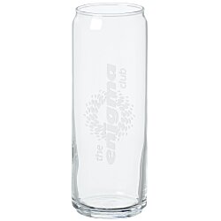 Slim Glass Can - 12.5 oz. - Deep Etch